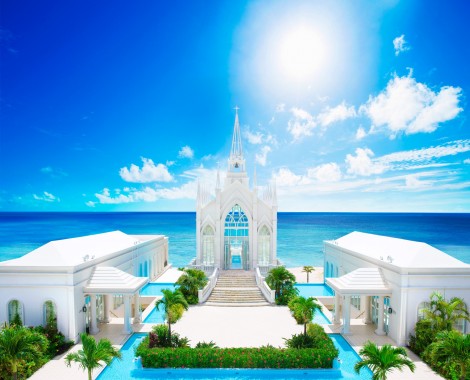 ラソール ガーデン アリビラ クリスティア教会 旅するウェディング 沖縄で結婚しましょう そして旅をしましょう